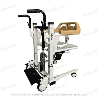 Multi-function Hydraulic Transfer/Lifting/Toilet/Bath Chair For Patient/Elderly • $3695