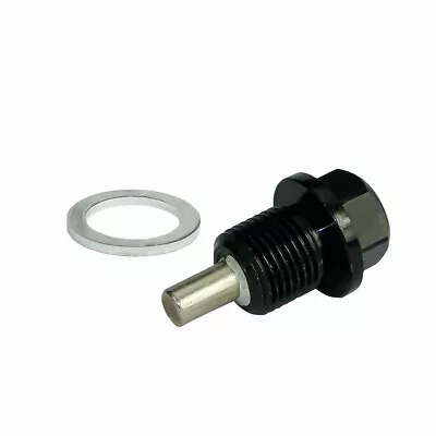 Car Magnetic Engine Oil Drain Plug Nut Screw Bolt Sump Nut Accessories M14x1.5 • $2.59