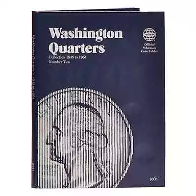 Whitman Coin Folder 9031 Washington Quarter #2 1948-1964  Album / Book  25 Cent • $4.39