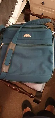 Samsonite Laptop Shoulder Bag In Green With 5 Pockets • £5