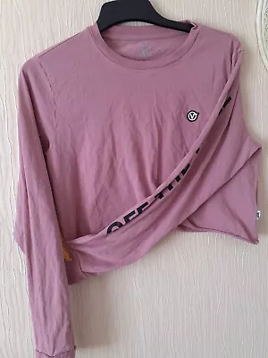 £5.99 • Buy Vans Pink Medium Top Size 12 To 14