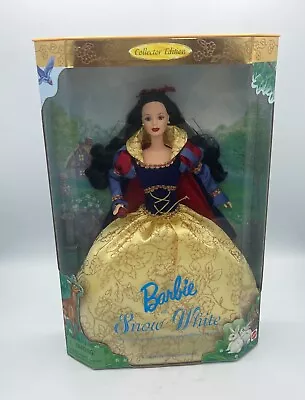 Vintage 1998 Barbie As Snow White Doll Collector Edition New In Box.  • $24.99