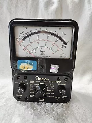 Vintage Simpson 270 VOLT-OHM-MILLIAMMETER Not Tested • $59.99