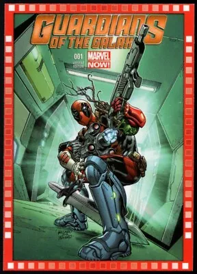 2013 UD Marvel Now! CUTTING EDGE VARIANT COVER 123-DF GUARDIANS OF THE GALAXY #1 • $4