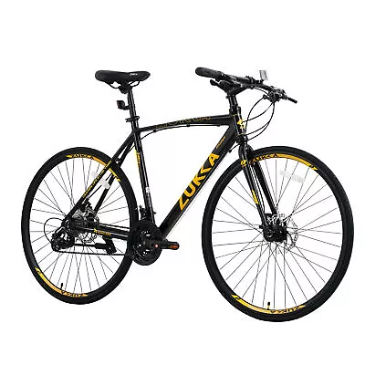 24 Speed Hybrid Bike Disc Brake 700C Road Bike For Men Women's City Bicycle • $229.59