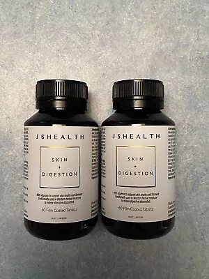 JS Health Skin + Digestion 60 Capsules X 2 [Value Pack] • $80