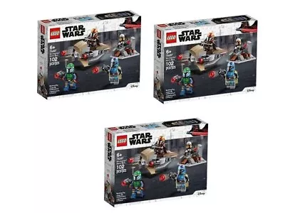 X3 LEGO Star Wars: Mandalorian Battle Pack (75267) • $99.99