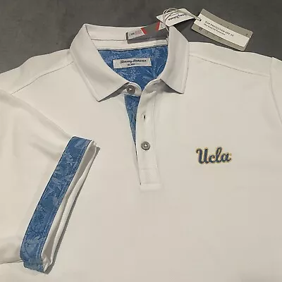 UCLA Tommy Bahama Polo Shirt Mens Large White Island Zone Supima College • $59.99