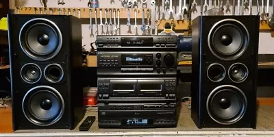 Vintage Sony Hifi Stereo Music System/5cd/phono/aux • $780