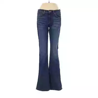 J Brand Martini Flare Denim Size 24 Waist Jeans Women's Dark Low Rise Y2K Boho • $27.99