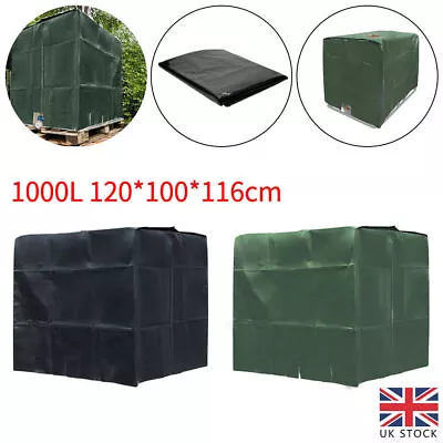 Rain Sun Protective Hood Cover Fit For Water Tank 1000 Liters IBC Container Foil • £9.85