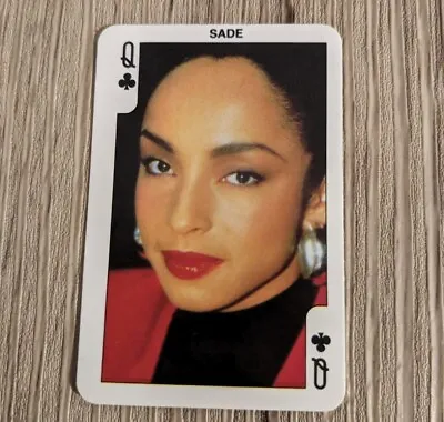 Dandy Rock N Bubble Pop Star Card 1986 Collectable Sade Queen Of Clubs  • £0.99