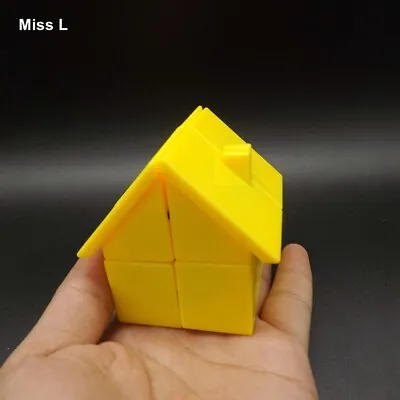 Yellow House 2x2x2 Plastic Magic Cube Great Children Educational Twisty Puzzle • $9.99