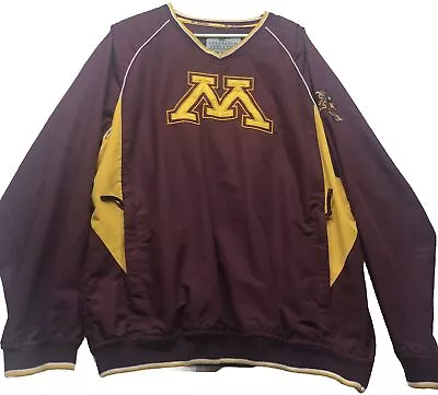 Vintage Men's Minnesota Gophers Pullover Jacket Windbreaker Size XL College • $25