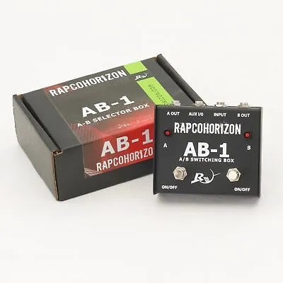 RapcoHorizon AB-1 A/B Switching Box • $69.99