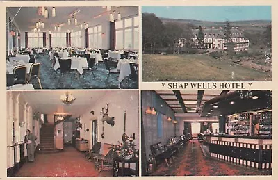 Aa 709 Shap Wells Hotel Trade Multi View Card • £2