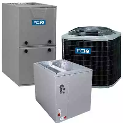 4 Ton 13.4 SEER2 96% 120000 BTU ACiQ Multi-Pos Central AC & Gas Split System • $4707