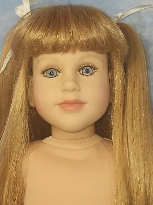 My Twinn Doll 23  PNUT ARIEL Denver 2001 Blonde Hair Blue Faded Eyes Light Vinyl • $45
