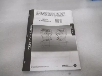 PM135 2004 Evinrude E-Tec Outboard 40 50HP Models Parts Catalog P/N 5005316 • $13.05