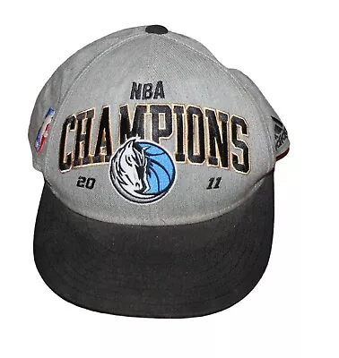 Dallas Mavericks 2011 Finals Champions Snapback Hat Dirk Nowitzki Jason Kidd • $48.75