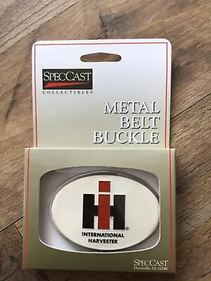 New 1990s Vintage Spec Cast International Harvester Speccast Belt Buckle ZJD591 • $35