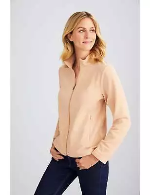 Capture - Womens Regular Jacket - Brown Winter Coat - Microfleece - Zip - Casual • $14.65