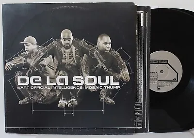 DE LA SOUL “Art Official Intelligence: Mosaic Thump” 2xLP (Tommy Boy) Fold Out  • $34.99