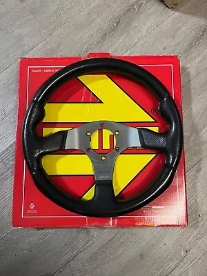 Momo Race Typ D32 Genuine Leather Steering Wheel Dc2 Eg6 S13 S14 R32 • $67.01