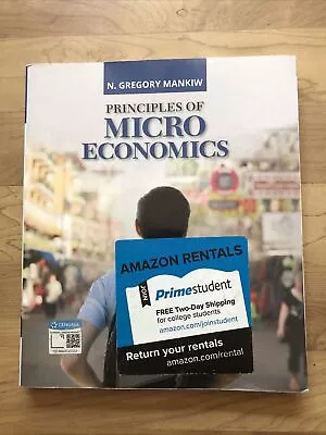 Principles Of Microeconomics (MindTap Course List) Mankiw N. Gregory 97803571 • $14.95