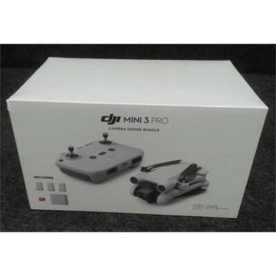 $607 • Buy DJI 1124800 Mini 3 Pro Camera Drone Bundle 48MP Gray