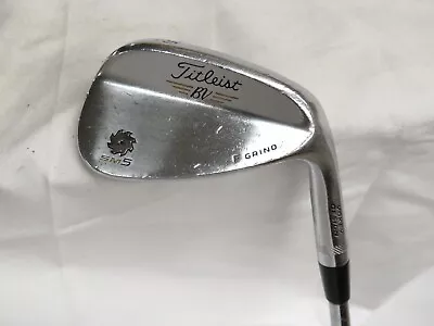 Used RH Titleist Vokey SM5 F Grind 50* Gap Wedge Titleist Wedge Flex Steel Shaft • $20.50