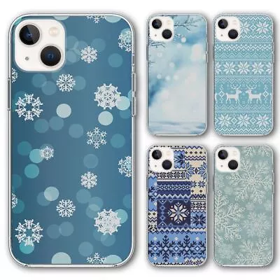 Silicone Phone Case Cover Winter Season Prints IPhone 12 13 Samsung 20 21 • $9.95