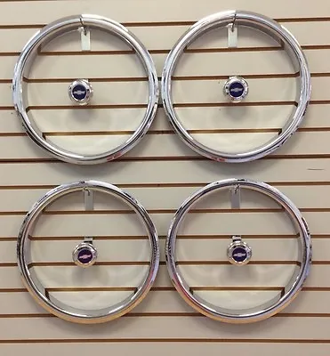 CHEVY CHEVELLE CAMARO 5-Spoke Wheel TRIM RINGS & CENTER CAPS SET • $203.44