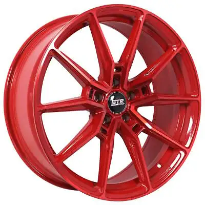 20  Str Wheels 910 Neon Red Rims • $1099
