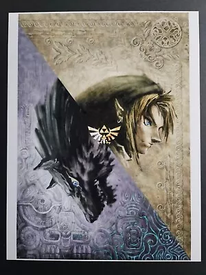 The Legend Of Zelda Twilight Princess Nintendo GmeCube Wii Art Print Poster (B) • £14.43