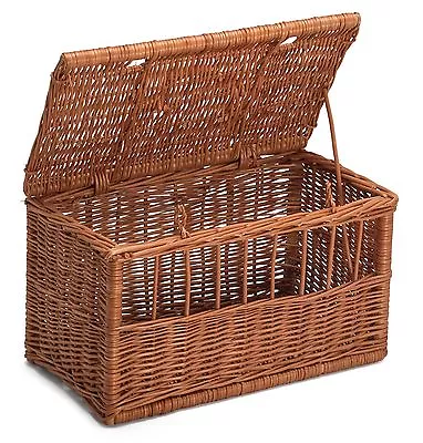 £56 • Buy Wicker Cat Medim Pet Carrier Basket Chemicals Free Durable