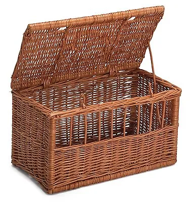 £58 • Buy Wicker Cat Medim Pet Carrier Basket Chemicals Free Durable