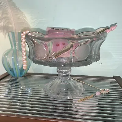 Original Vintage Fostoria Glass Compote Dish • $16