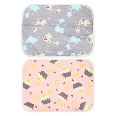  2 Pcs Training Mat Hamster Cage Liner Pet Pee Cushion Dog Pad Urine • £10.95