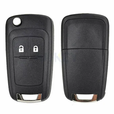 To Suit Holden Barina/Cruze/Trax 2 Buttons Remote Flip Key Blank Shell/Case • $7.69