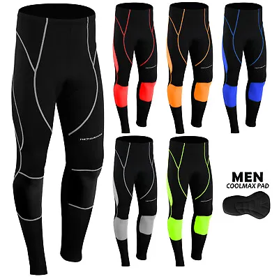 NexWears Men Thermal Cycling Winter Long Pants Bicycle Bike Tights Trousers • $26.99