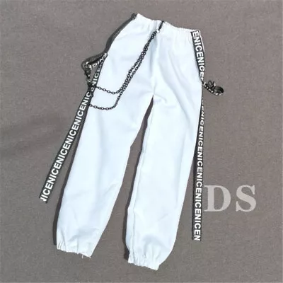 BJD Doll Clothing Only Pants Black/White For 1/6 1/4 1/3 YoSD MSD SD Clothes • $13.99