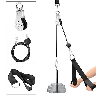 Fitness DIY Pulley Cable Machine Attachment System Loading Pin Lifting L6K6 • £17.99