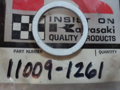 1979-90 Kawasaki Kx Kd Ar 50 80  Exhaust Holder Gasket Nos Oem 11009-1261 • $3.99