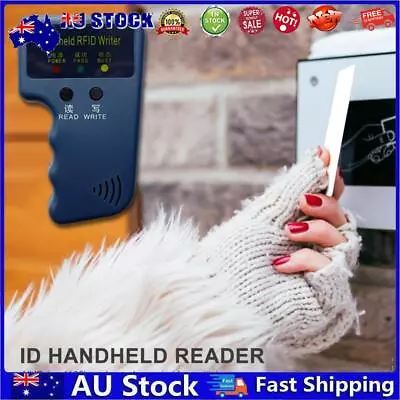 AU Handheld RFID Copier ID Card Reader Writer Card Duplicator (No Accessories) • $12.99