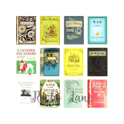 Literary Fabric Bookish Fabric Book Lovers Fabric Literary Fabric Square • £3.50