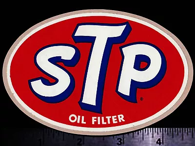 STP Oil Filter - Original Vintage 60's 70's Racing Decal/Sticker - Richard Petty • $4.95