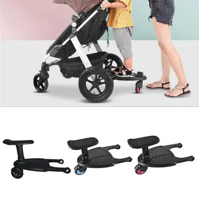 Buggy Wheeled Board Baby Stroller Stroller Step Board Stand Plate Age • £28.40