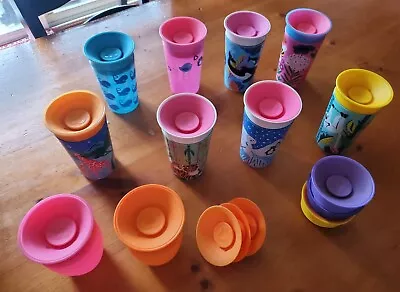 Munchkin Miracle 360 Cup Lot (11 Cups + 4 Extra Lids) • $60