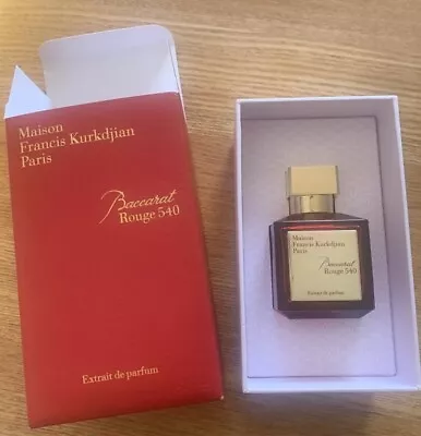 MAISON FRANCIS KURKDJIAN Baccarat Rouge 540 Extrait De Parfum Spray 70ml SPRAYED • £320